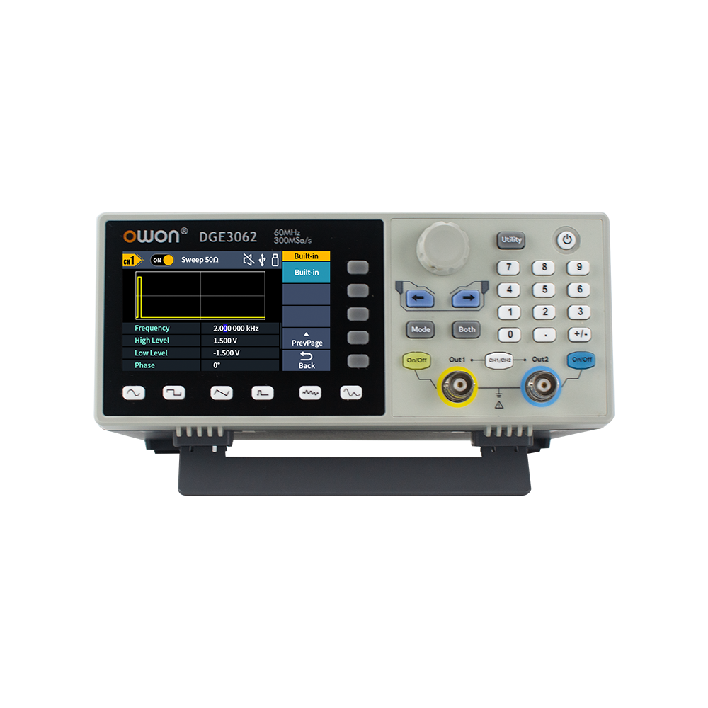 OWON DGE3000 series Arbitrary Waveform Generator